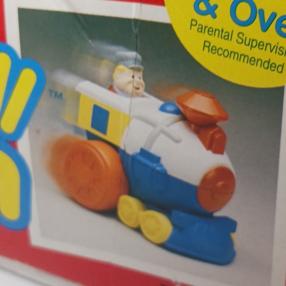 1995 ERTL Motorized Bumble Ball Train Toy - Picture 3 of 8